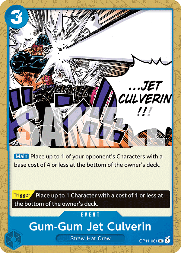 OP11-061 - Gum-Gum Jet Culverin - Uncommon