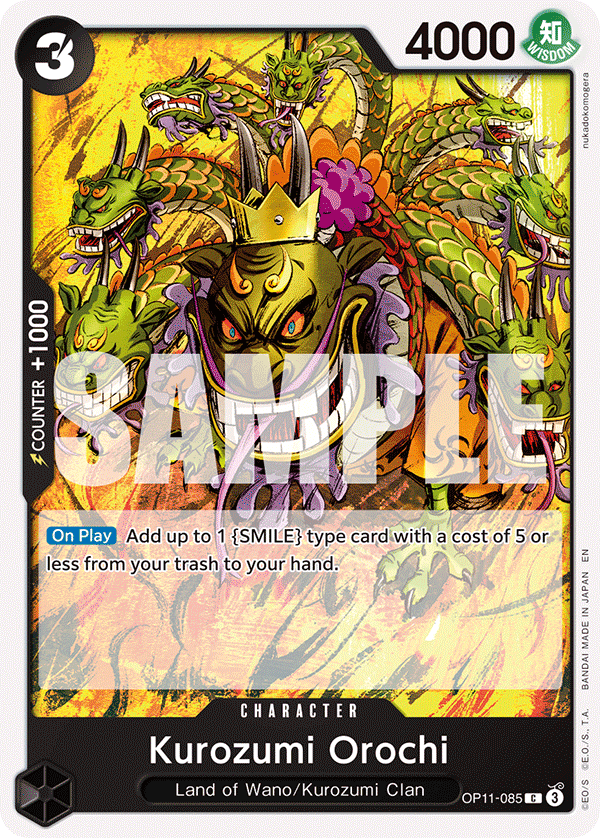 OP11-085 - Kurozumi Orochi - Common