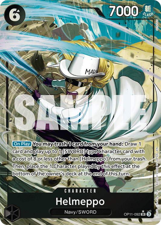 OP11-092 - Helmeppo - Super Rare Alt Art