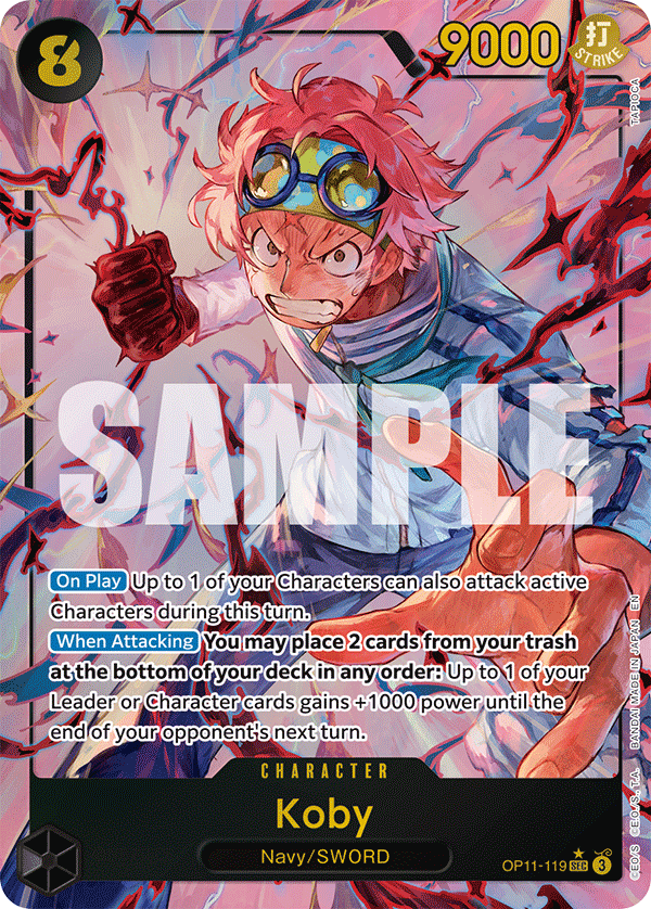 OP11-119 - Koby - Secret Rare Alt Art