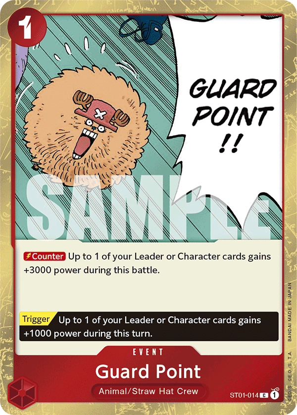 ST01-014 - Guard Point - Common (Jolly Roger Foil)