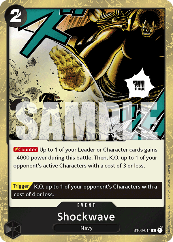 ST06-014 - Shockwave - Common (Jolly Roger Foil)