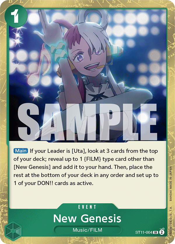 New Genesis - ST11-004 - Super Rare