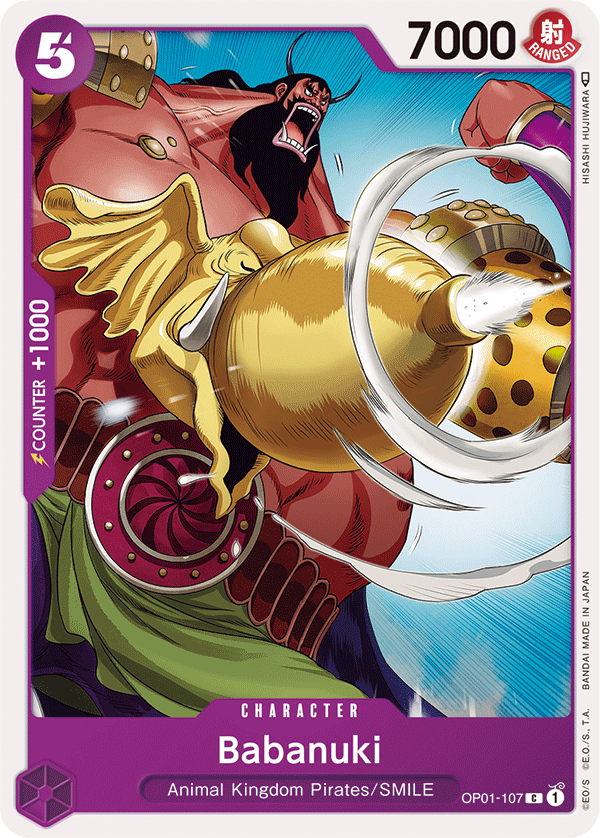 Babanuki - OP01-107 - Common-One Piece Singles