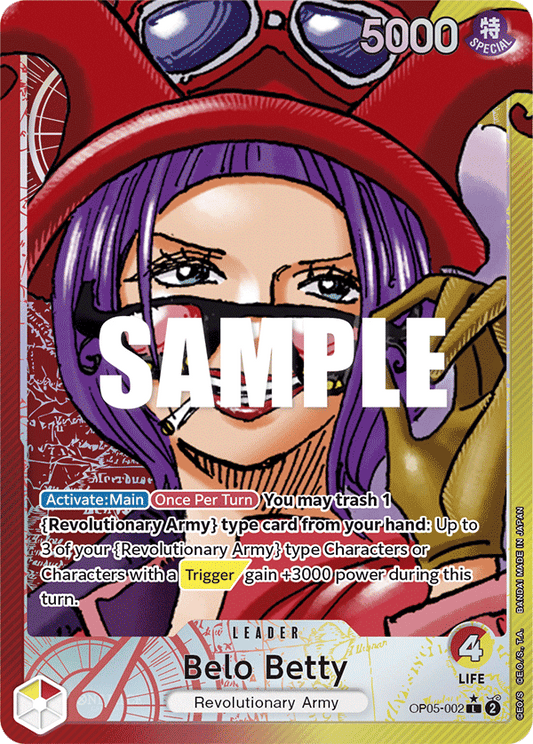 Belo Betty - OP05-002 - Leader (Alt Art)