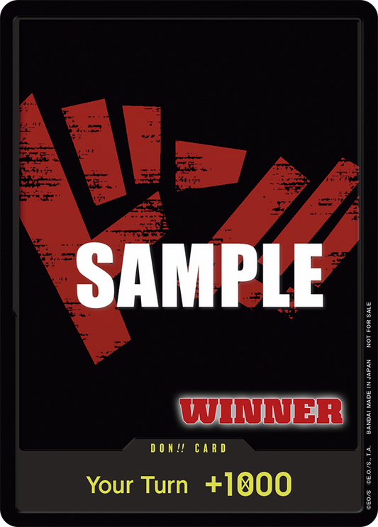 Black DON!! Card - Tournament Vol.2 Winner