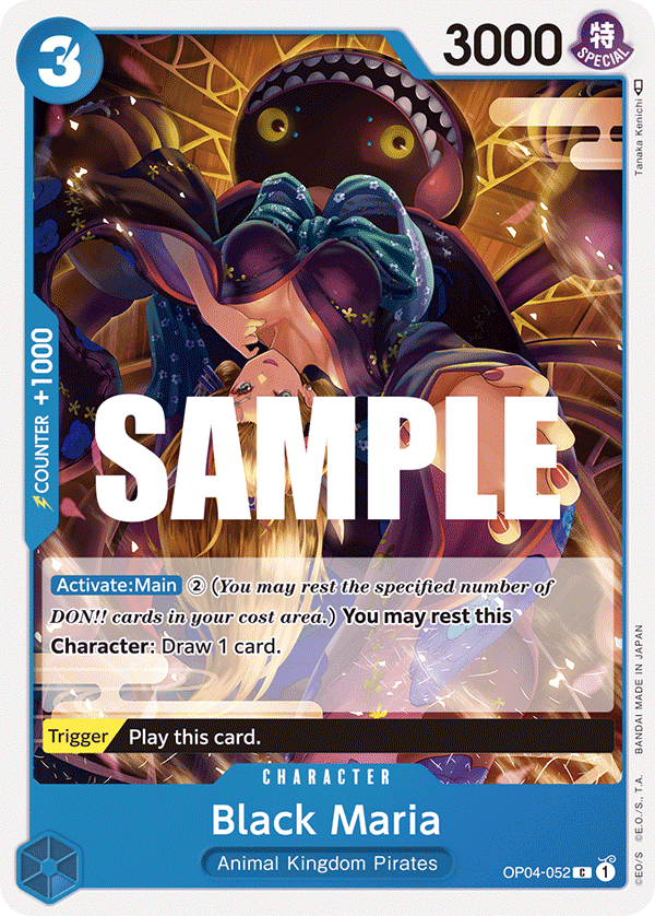Black Maria - OP04-052 - Uncommon