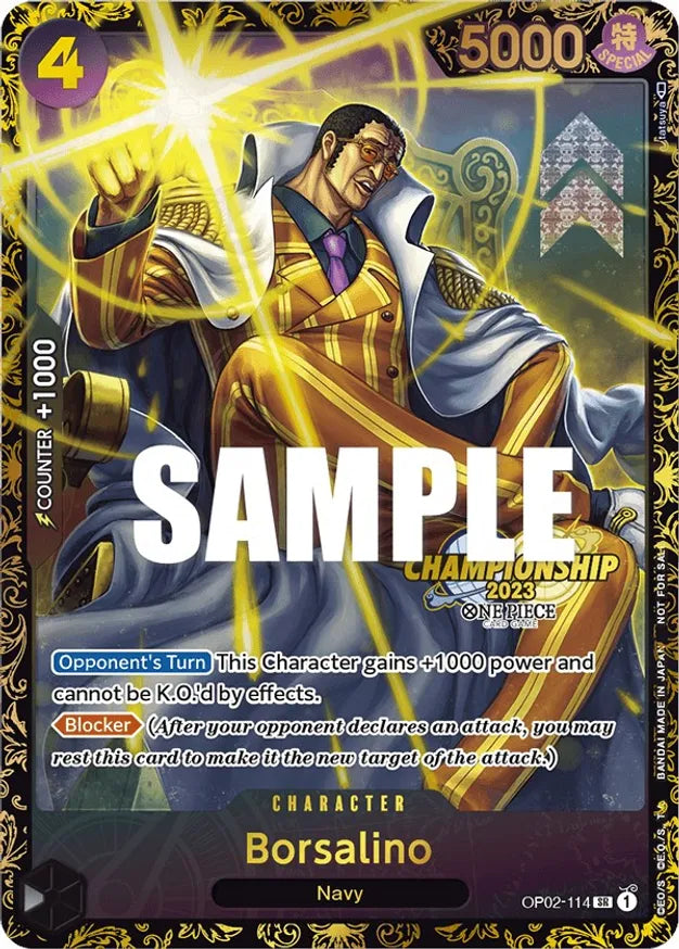 Borsalino (Championship 2023) - OP02-114 - Promo Card