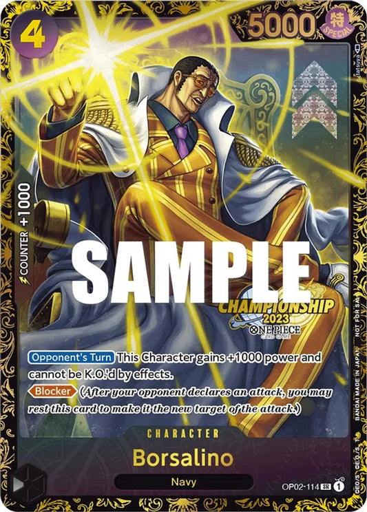 Borsalino (Championship 2023) - OP02-114 - Promo Card