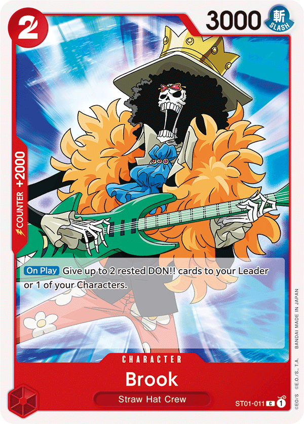 Brook - ST01-011 - Common-One Piece Singles