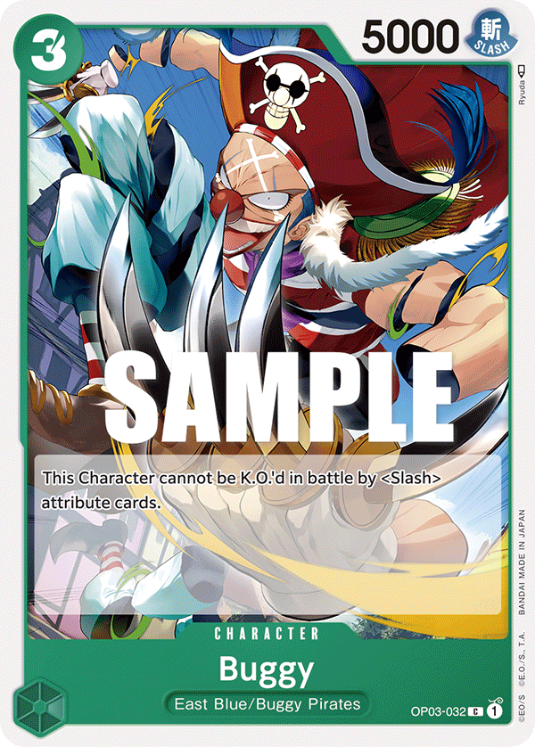 Buggy - OP03-032 - Common-One Piece Singles
