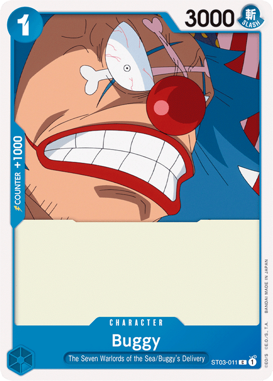 Buggy - ST03-011 - Common-One Piece Singles