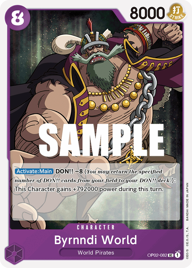 Byrnndi World - OP02-082 - Uncommon-One Piece Singles