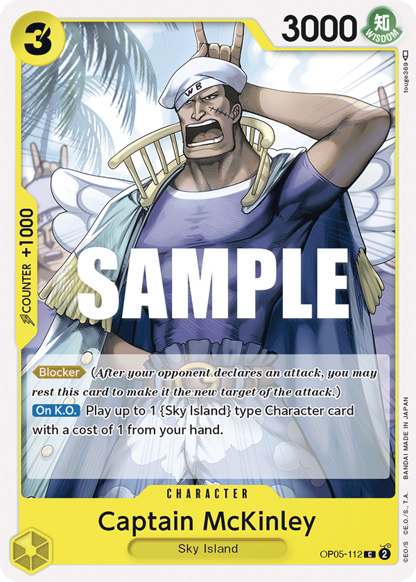 Captain McKinley - OP05-112 - Common
