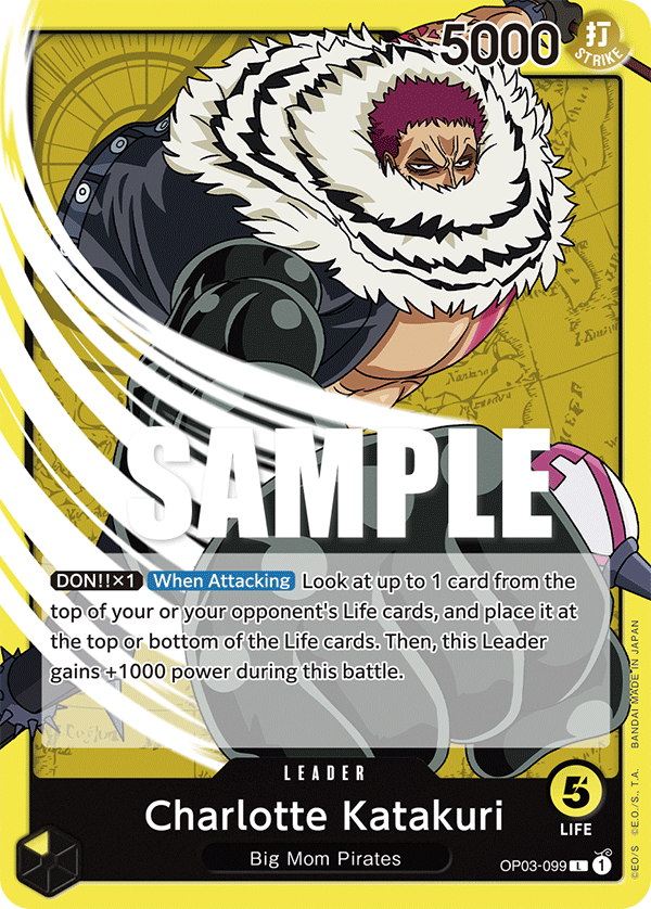 Charlotte Katakuri - OP03-099 - Leader-One Piece Singles