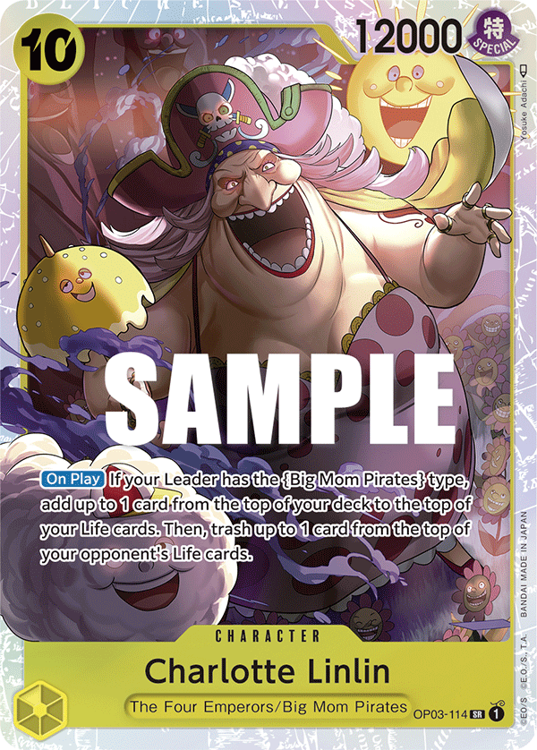 Charlotte Linlin - OP03-114 - Super Rare-One Piece Singles