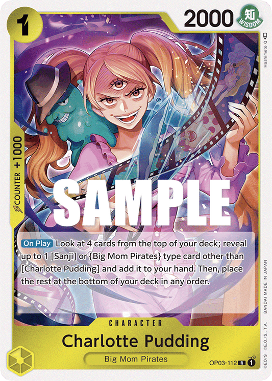 Charlotte Pudding - OP03-112 - Rare-One Piece Singles