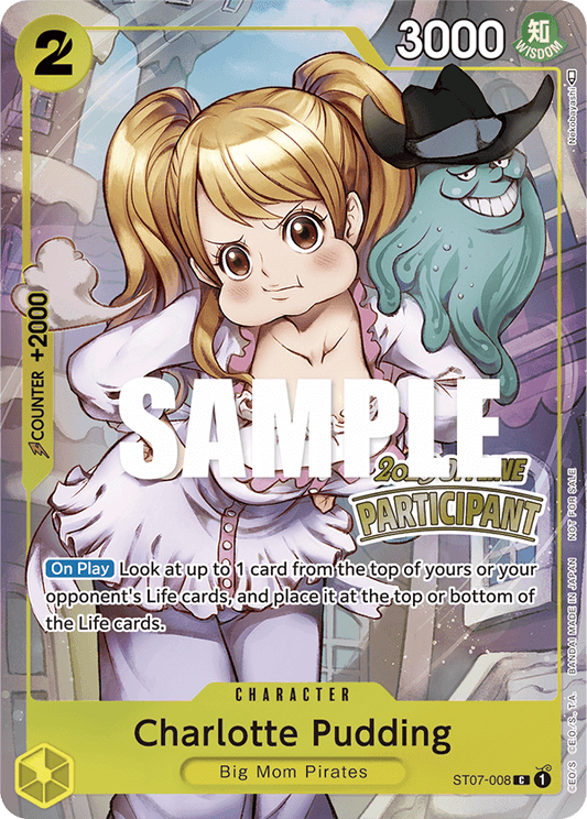 Charlotte Pudding - ST07-008 - 2023 Offline Participant-One Piece Singles