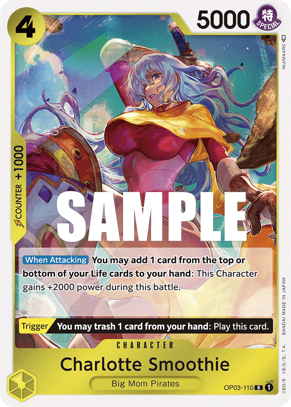 Charlotte Smoothie - OP03-110 - Rare-One Piece Singles