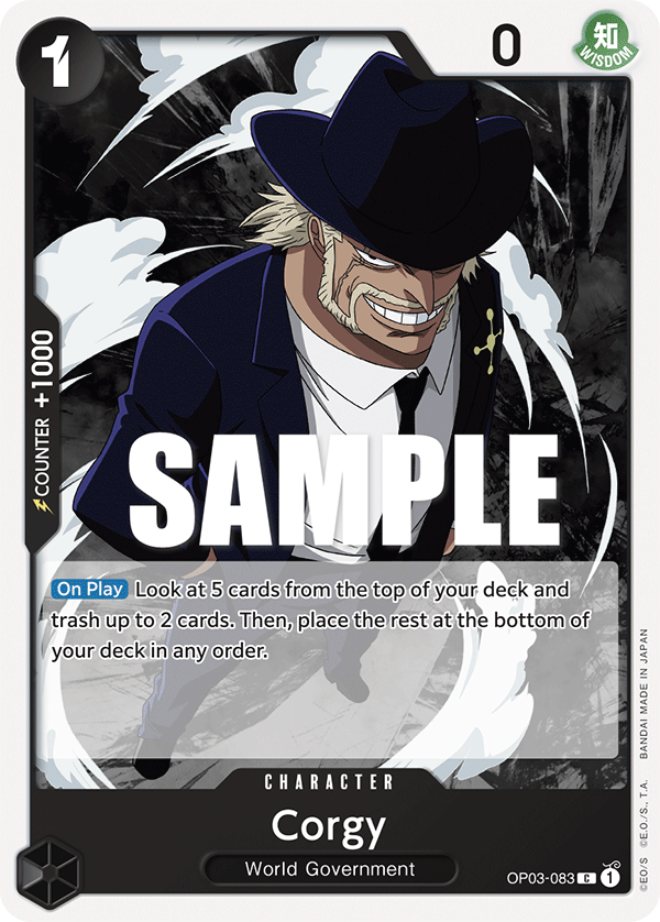 Corgy - OP03-083 - Common-One Piece Singles