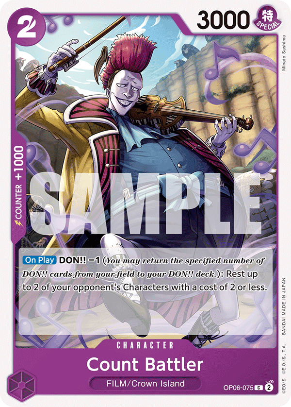 Count Battler - OP06-075 - Common