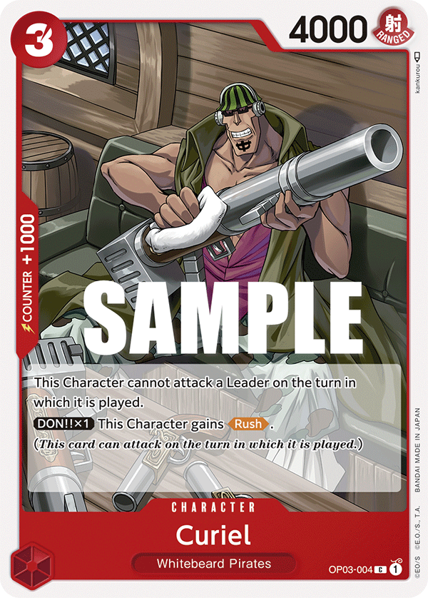 Curiel - OP03-004 - Common-One Piece Singles