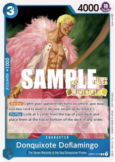 Donquixote Doflamingo - OP01-073 - Judge Pack Vol.1