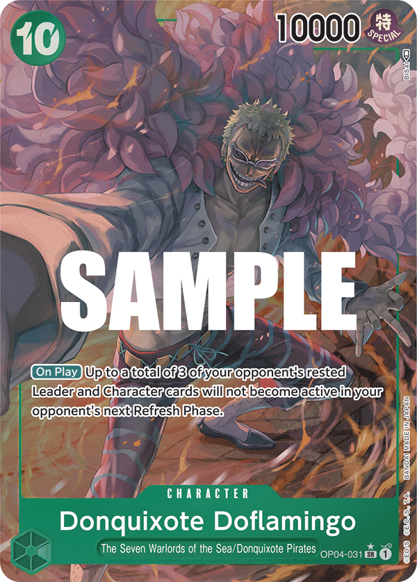 Donquixote Doflamingo - OP04-031 - Super Rare (Alt Art)