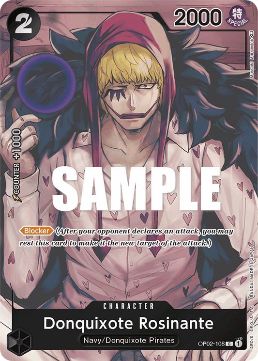 Donquixote Rosinante - OP02-108 - Common (Alt Art)-One Piece Singles