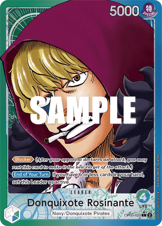 Donquixote Rosinante - OP05-022 - Leader (Alt Art)