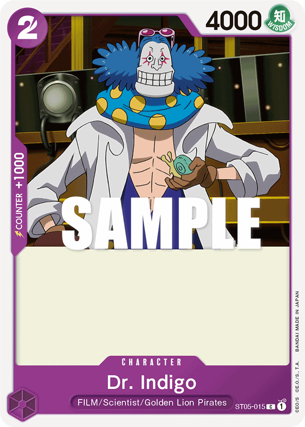 Dr. Indigo - ST05-015 - Common-One Piece Singles