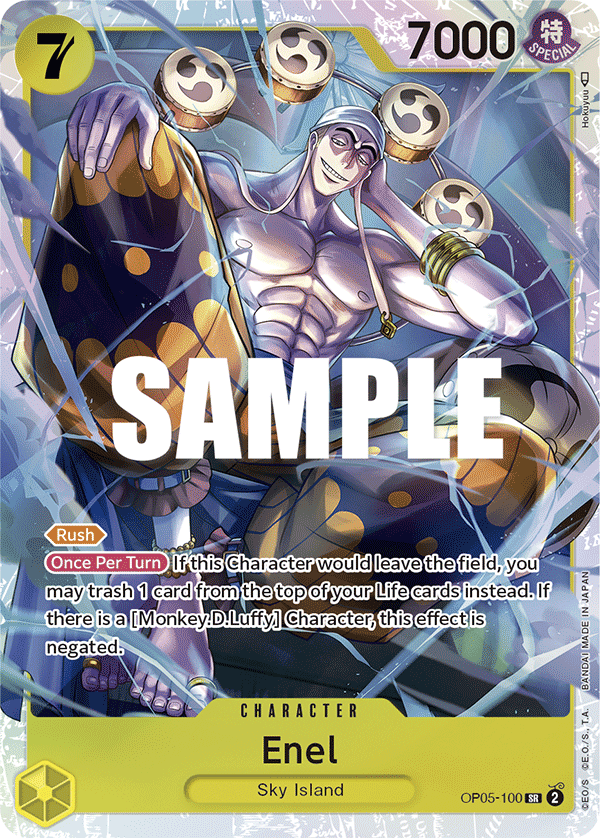 Enel - OP05-100 - Super Rare