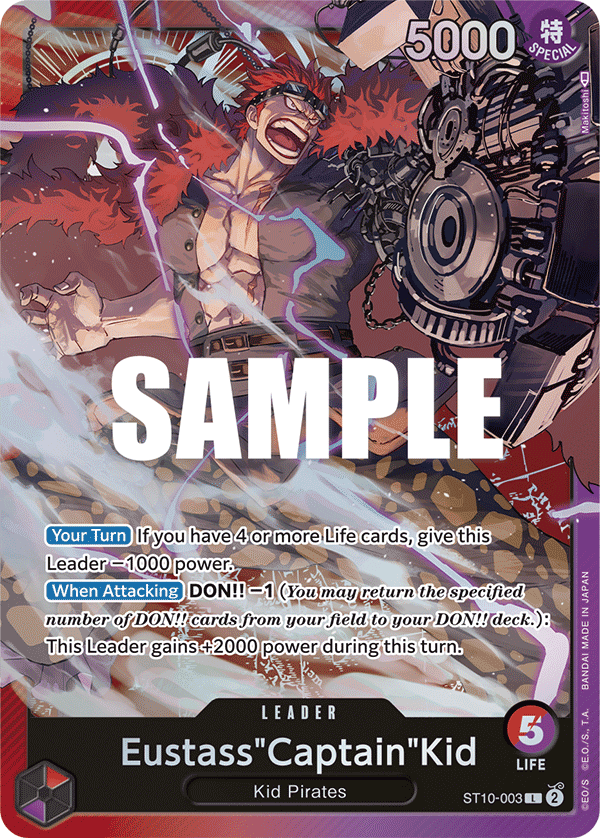 Eustass"Captain"Kid - ST10-003 - Leader
