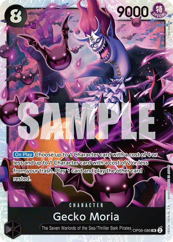 Gecko Moria - OP06-086 - Super Rare