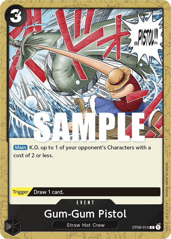 Gum-Gum Pistol - ST08-015 - Common