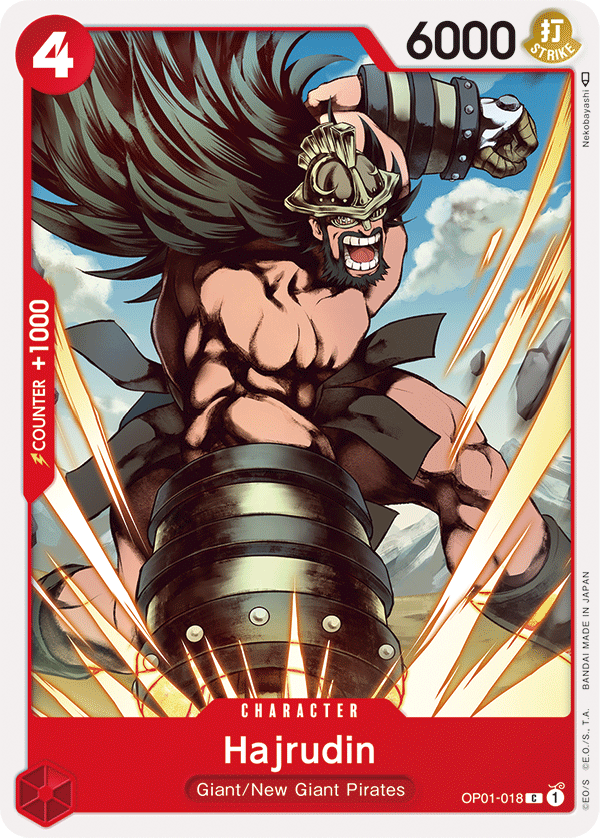 Hajrudin - OP01-018 - Common-One Piece Singles