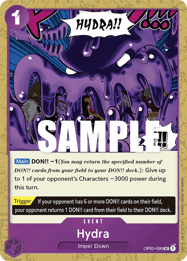 Hydra - OP02-090 - Uncommon-One Piece Singles