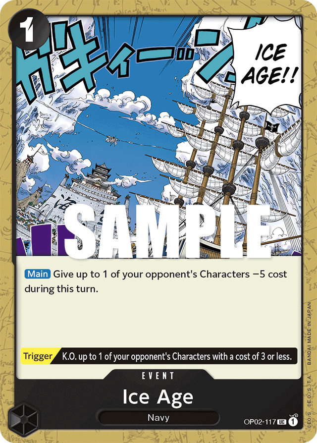 Ice Age - OP02-117 - Uncommon-One Piece Singles