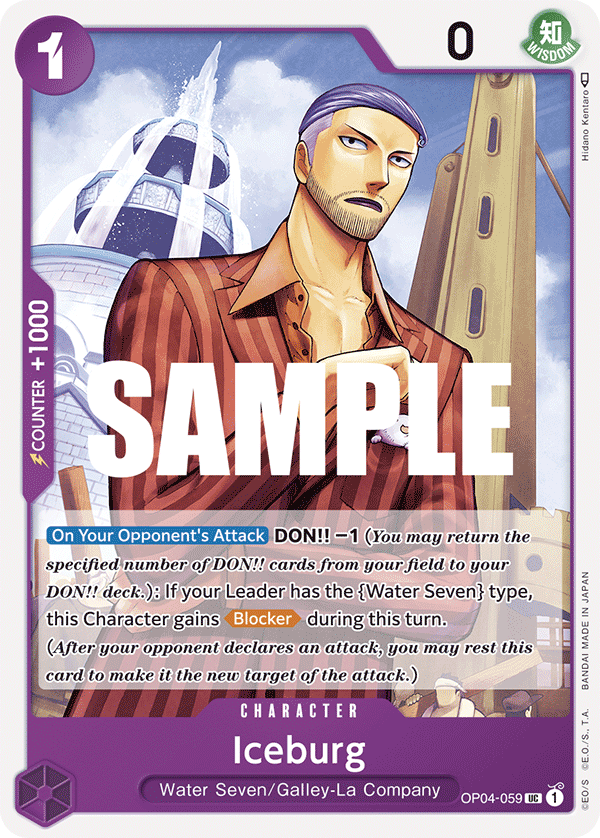 Iceburg - OP04-059 - Uncommon