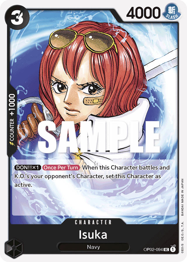 Isuka - OP02-094 - Uncommon-One Piece Singles