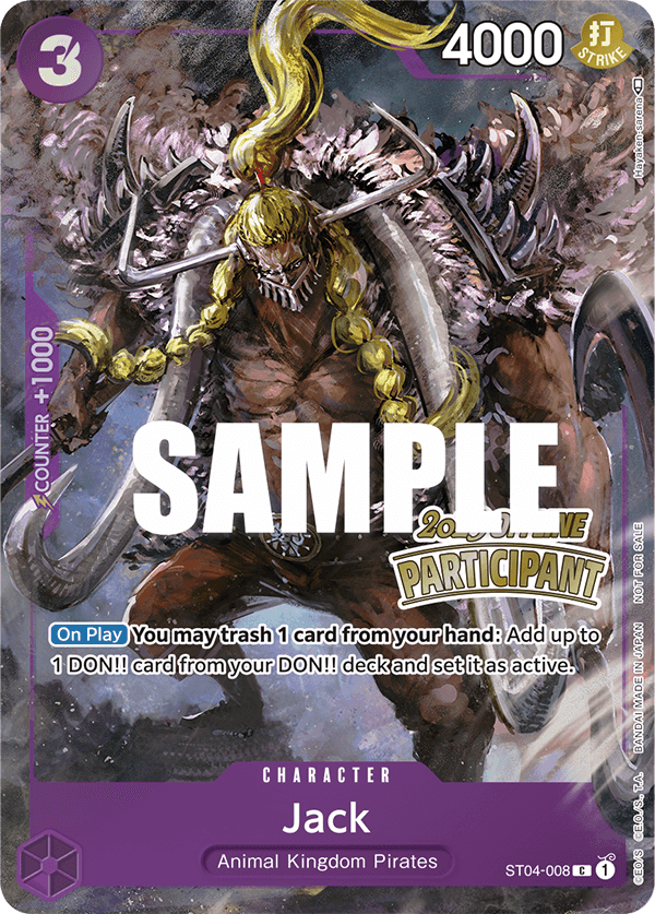 Jack - ST04-008 - 2023 Offline Participant-One Piece Singles