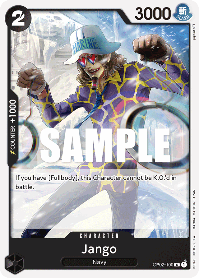 Jango - OP02-100 - Common-One Piece Singles