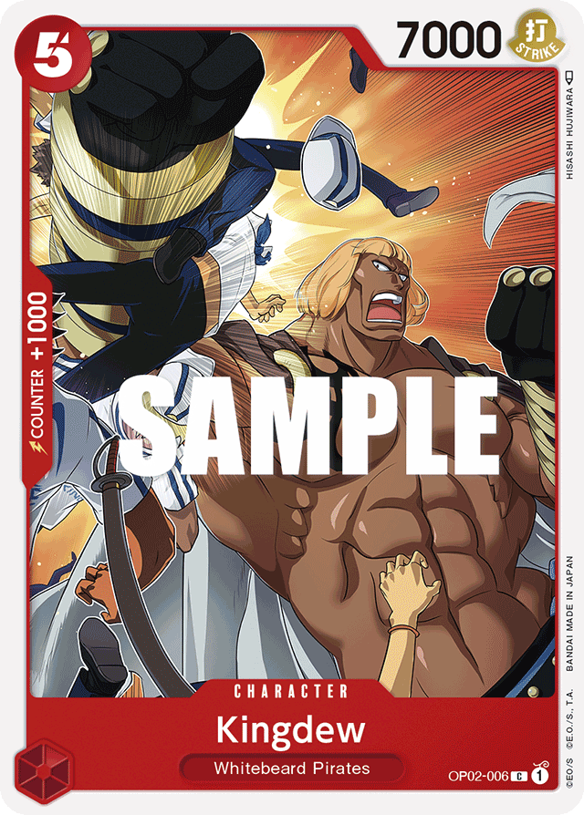 Kingdew - OP02-006 - Common-One Piece Singles