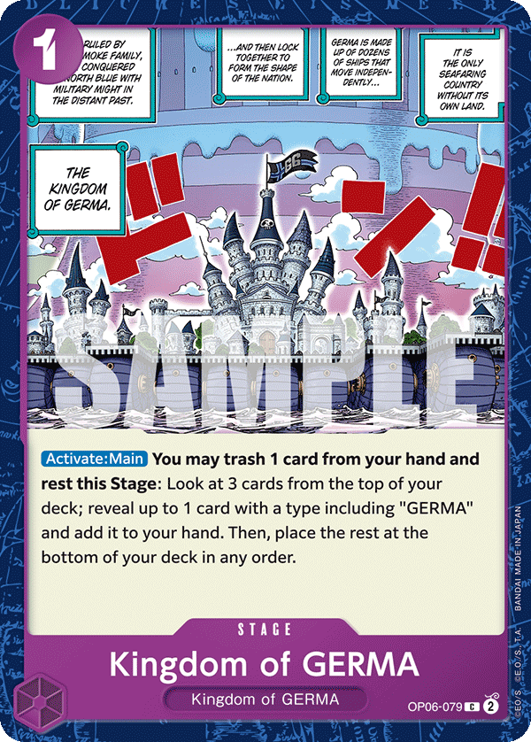 Kingdom of GERMA - OP06-079 - Common