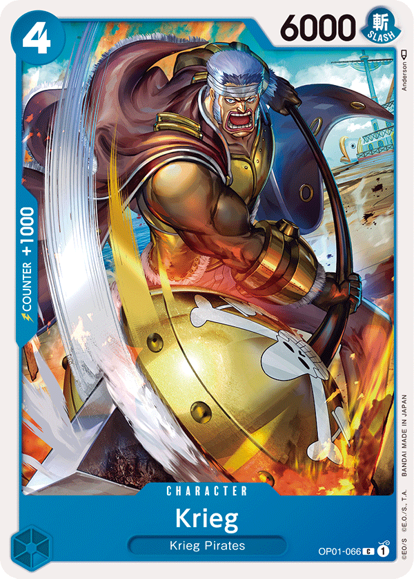 Krieg - OP01-066 - Common-One Piece Singles