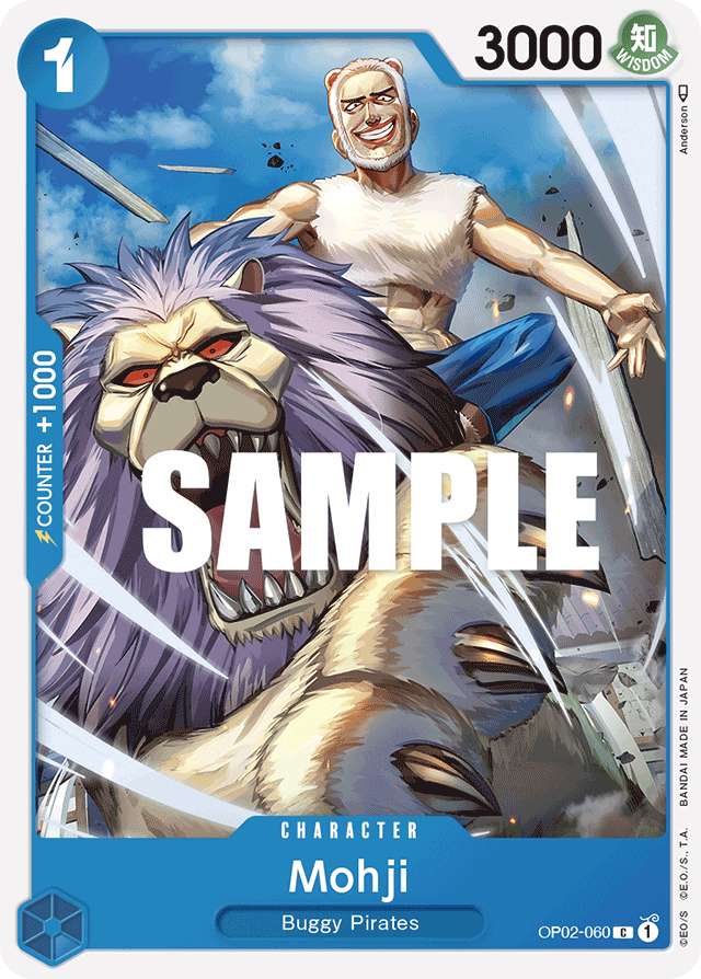 Mohji - OP02-060 - Common-One Piece Singles