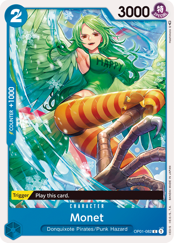 Monet - OP01-082 - Common-One Piece Singles