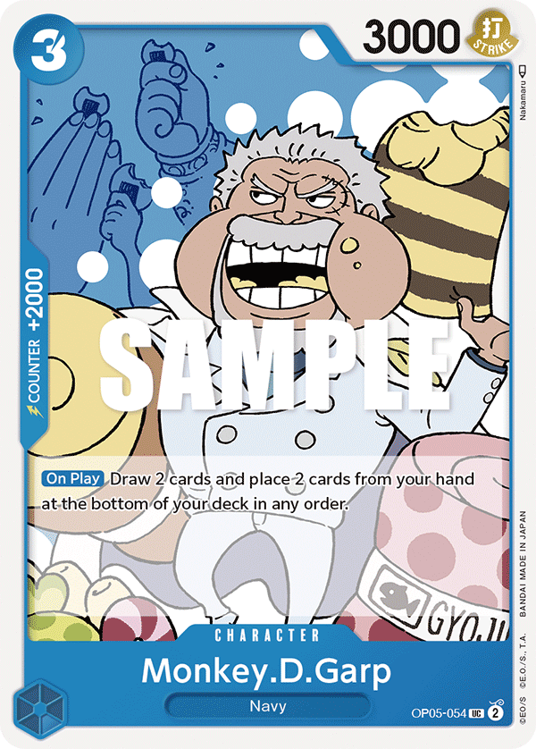 Monkey.D.Garp - OP05-054 - Uncommon