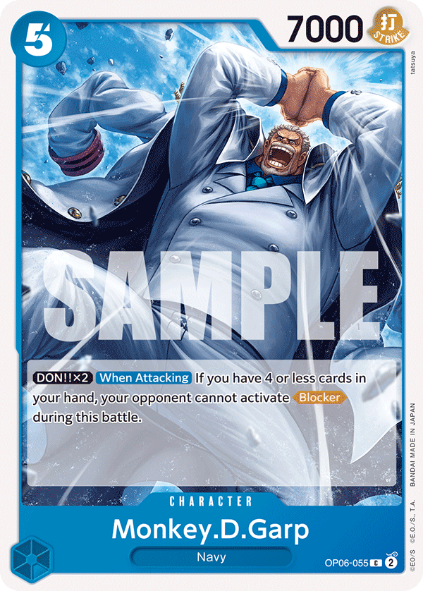 Monkey.D.Garp - OP06-055 - Common