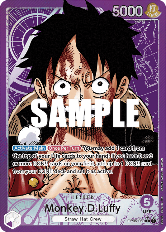 Monkey.D.Luffy - OP05-060 - Leader (Alt Art)